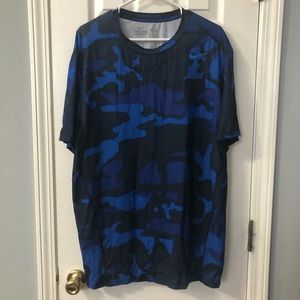 Nike DriFit Blue Camo HyperCool Shirt